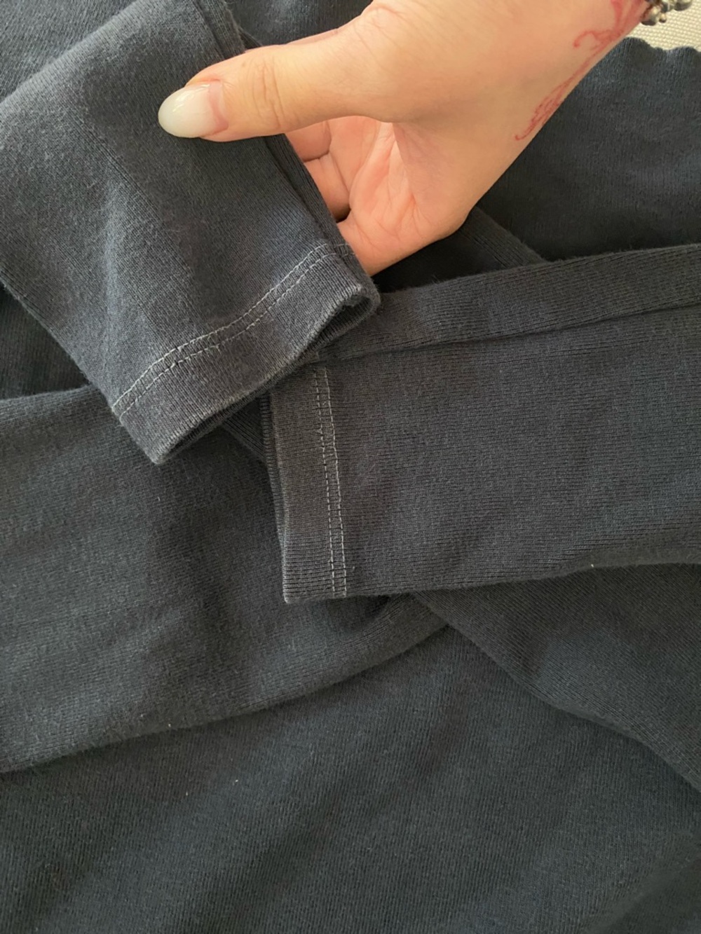Brandy Melville Button-Up Ribbed Cardigan - Picture 3 of 7